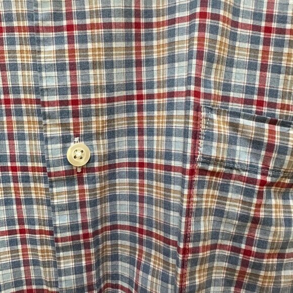 Johnnie-O‎ Shirt Men's Plaid Long Sleeve Button-Up Casual Size Large - Picture 3 of 10